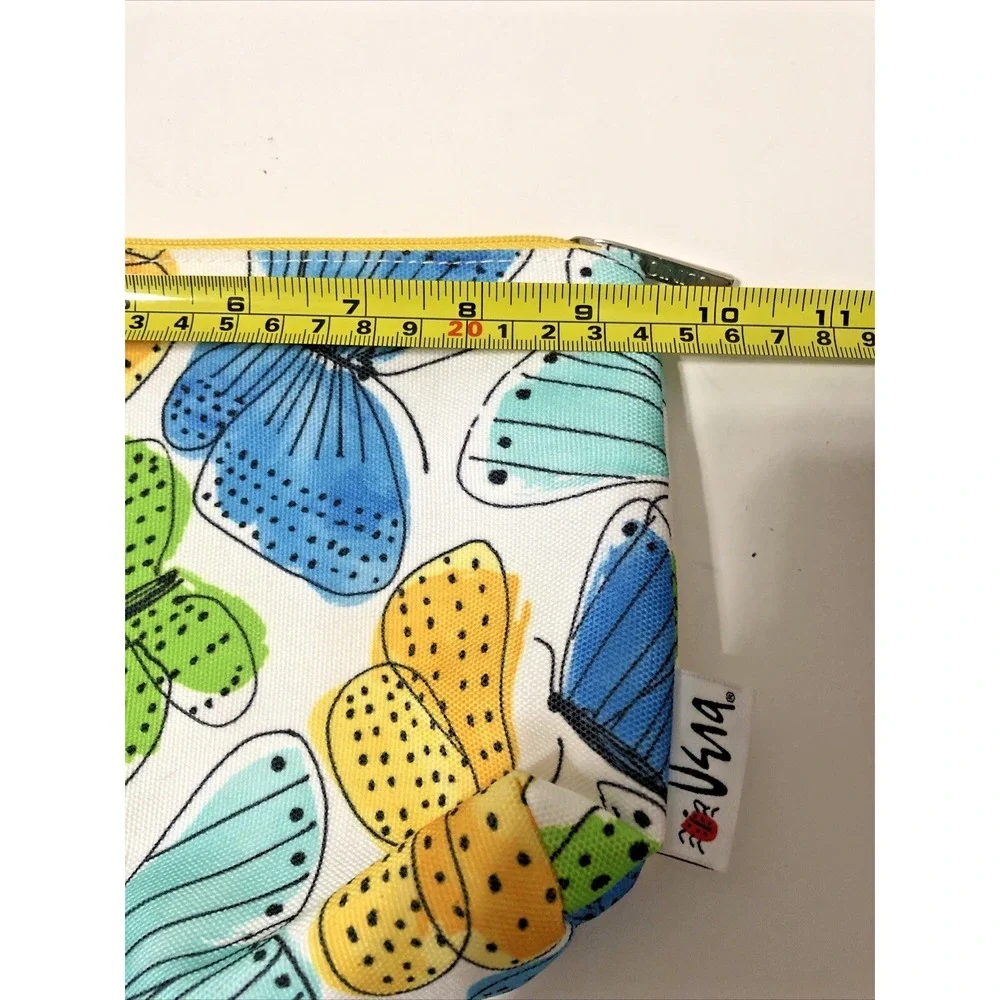 Clinique by Vera Zippered Cosmetic Bag‎ Butterfly and Ladybug Liner - 10